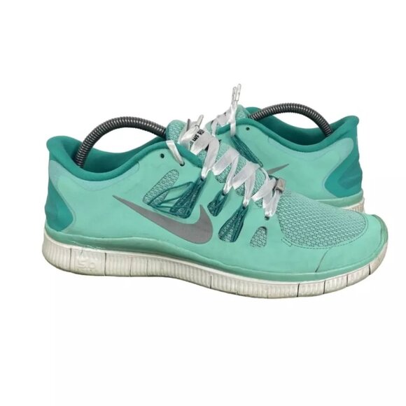 Nike Free Run 5.0 We Run DC Marathon 2013 Women Athletic Shoe Sz 10.5 622238 303 - Picture 1 of 8